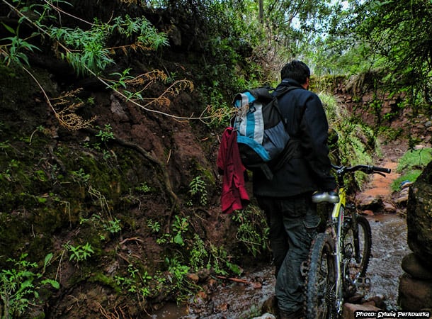 Bike adventure near cusco