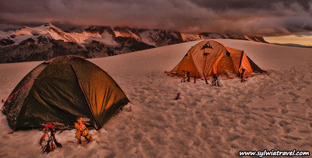 Photo Gallery from climbing Tocllaraju summit in Cordillera Blanca