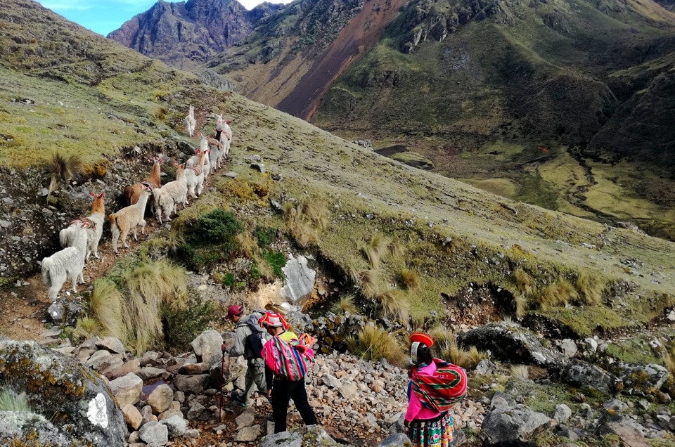 Najlepsze trekkingi w Peru do Machu Picchu. Lares Patacancha trek.