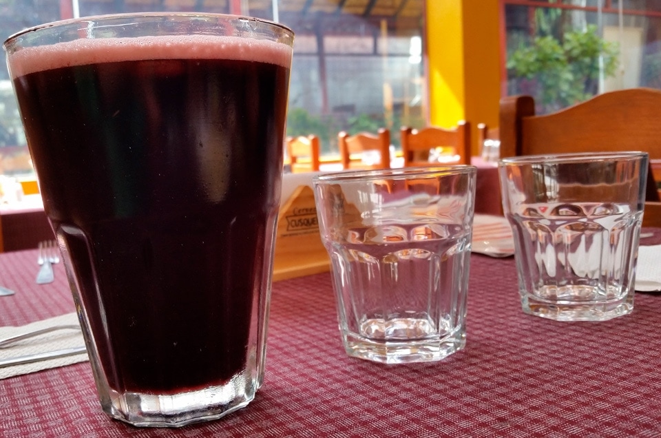 Chicha morada czyli napoje w Peru