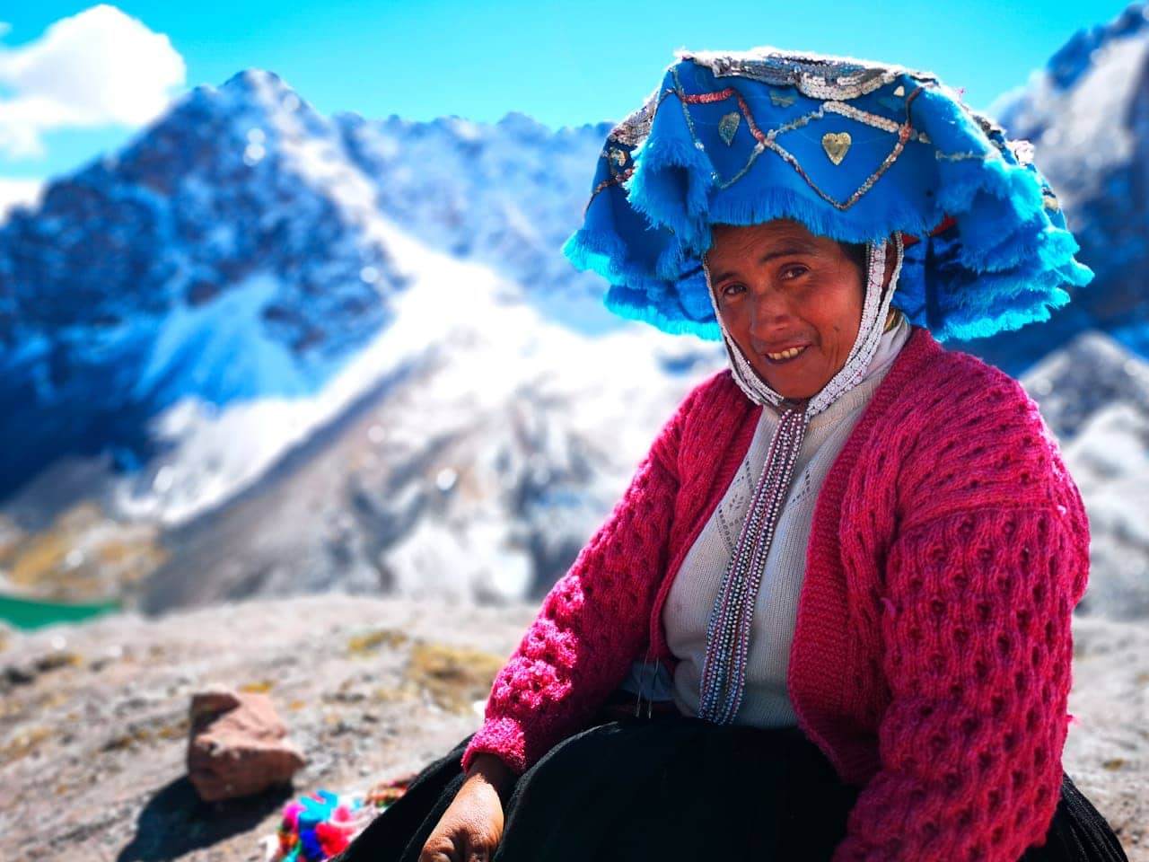 Na szalku Ausangate Trek