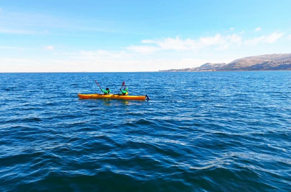 Jezioro Titicaca wycieczki kajakowe, opcja na dodatkową adrenalinę w Peru!